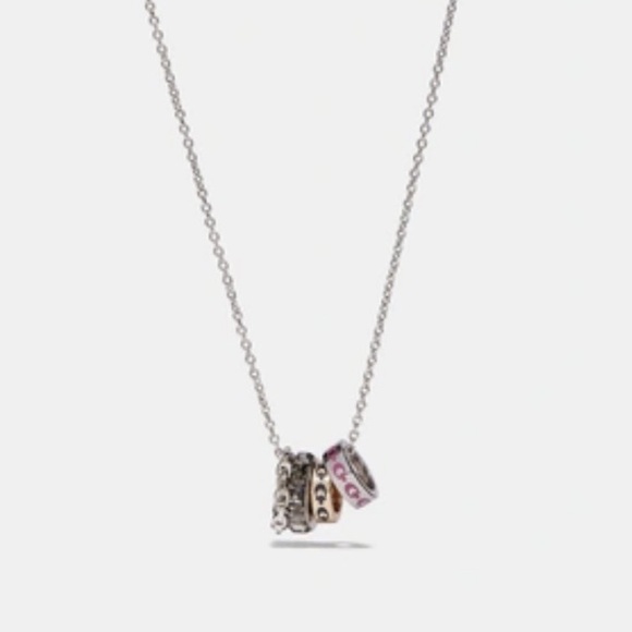 Coach Signature Rondell Necklace - Picture 1 of 10